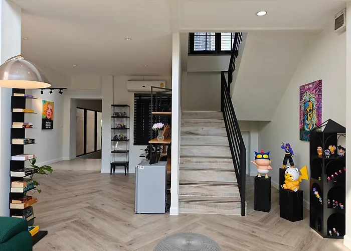 Villa Thonglor 4-story Modern Art Free Wifi Netflix *