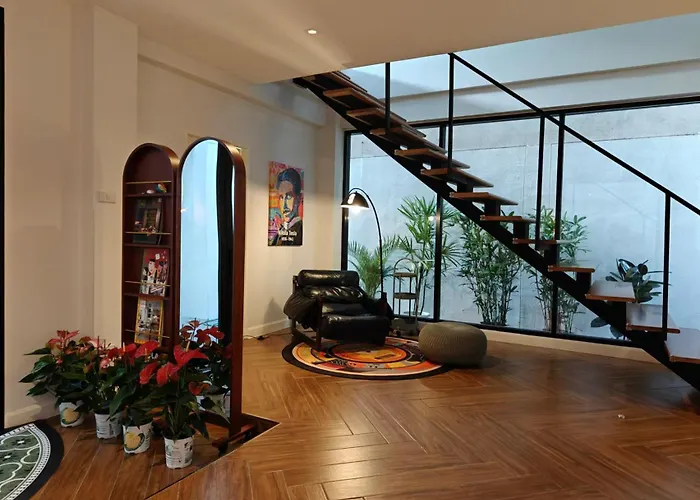 فيلة Thonglor 4-story Modern Art Free Wifi Netflix